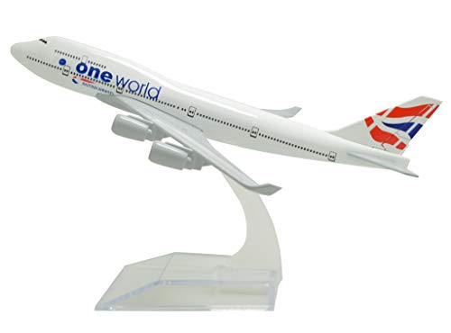 【中古】【未使用 未開封品】1:400 16cm Boeing B747-400 British Airways Metal Aeroplane Model Plane Toy Plane Model