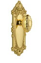 【中古】【未使用・未開封品】Grandeur Grande Victorianプレートwith Grande Victorianノブ、Passage???2.375インチ、生涯真鍮(4)