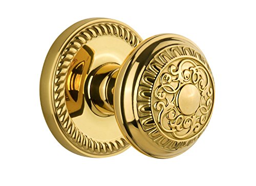 【中古】【未使用・未開封品】GrandeurニューポートRosette withウィンザーノブ、Passage???2.375インチ、生涯真鍮