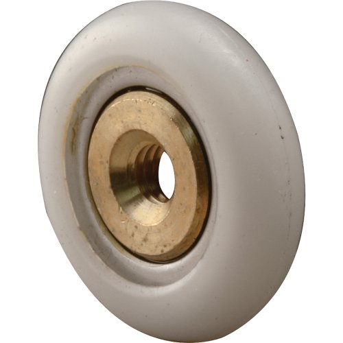 Prime-Line Products M 6206 Tub Enclosure Rollers, 3/4-Inch Round, Narrow Tire,(Pack of 2) by Prime-Line Products