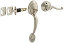 楽天AJIMURA-SHOP【中古】【未使用・未開封品】Schlage FE285PLY619FLARH Satin Nickel Plymouth Lower Handleset for Electronic Keypad with Flair Interior Right Handed Lever by Schlage