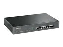 【中古】【未使用・未開封品】TP-Link スイッチングハブ PoE ギガ8ポート PoE+ 5年保証 TL-SG1008PE
