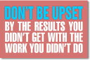 【中古】【未使用 未開封品】Don 039 t Be Upset - NEW Classroom Motivational Poster