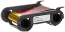 【中古】【未使用・未開封品】Evolis YMCKO カラーリボン R5F008AAA Primacyカードプリンタ用互換リボン 300枚プリント/1ロール 消...