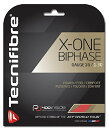 【中古】【未使用・未開封品】テクニファイバー(Tecnifibre) テニス ガット エックスワン バイフェイズ X-ONE BIPHASE 12m ゲージ1....