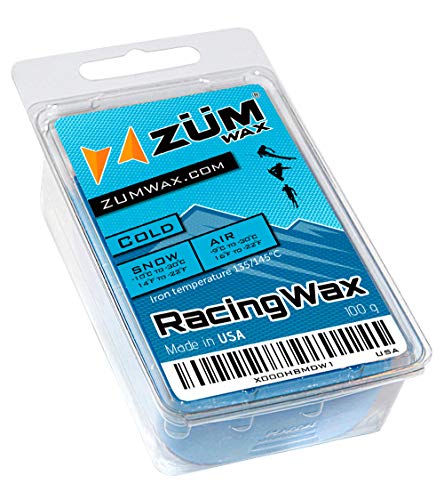 【中古】【未使用・未開封品】ZUMWax(ズムワックス) Racing Wax - Cold(-10°C ～ -30°C) 100g (並行輸入)