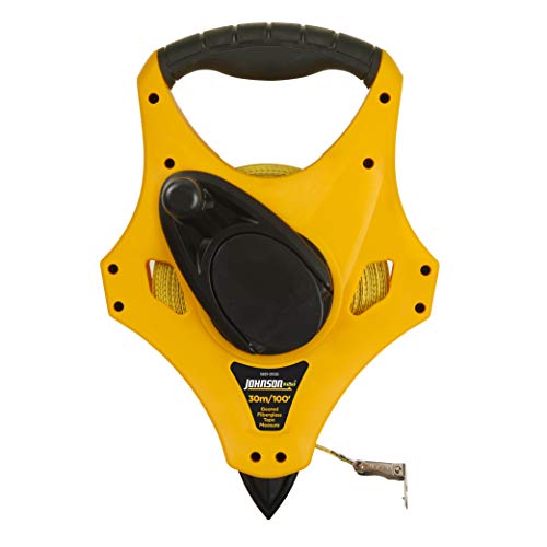 【中古】【未使用 未開封品】Johnson Level Tool 1831-0100 Long Tape Measure Geared Metric, 100-Feet by Johnson Level Tool
