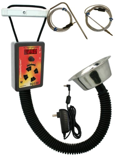 IQ120 BBQ Temperature Regulator Kit with Standard Pit Adapter by pitmasterIQ