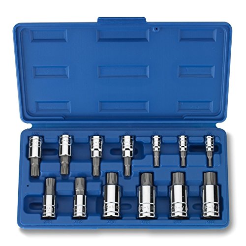 【中古】【未使用 未開封品】13 Pc Ribe BIT Drive Driver Set for Socket Tool Set Kit M4 to M16 Polydrive Poly by Blue monkey shop