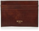 【中古】【未使用・未開封品】Bosca オールドレザーコレクション - 週末財布, ダークブラウンレザー, One Size