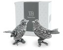 【中古】【未使用 未開封品】Vagabond家ピューターSalt and Pepper Song Bird