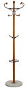 【中古】【未使用・未開封品】Cortesi Home CH-CR420880 Optima Coat Rack, Natural Wood/White Marb...