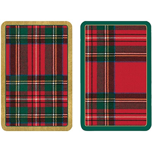 š̤ۡѡ̤ʡCaspari Double Deck Playing Cards Jumboե???Plaid ( pc...