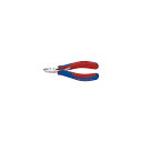 【中古】【未使用・未開封品】クニペックス KNIPEX 7702-120H 超硬刃エレクトロニクスニッパー