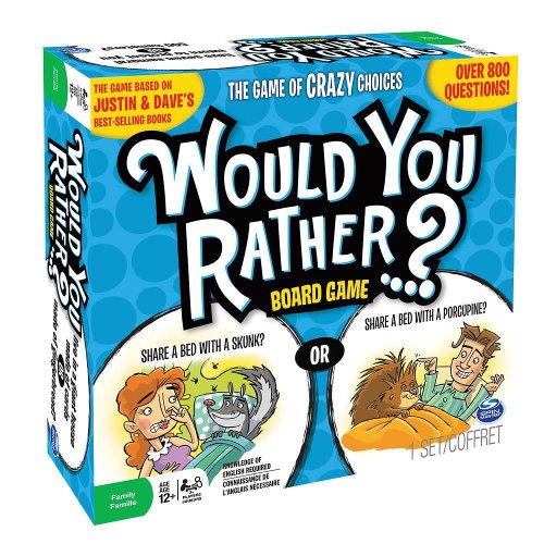 【中古】【未使用 未開封品】Spin Master Games 2014 Would You Rather Board Game