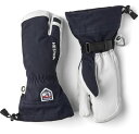 【中古】【未使用・未開封品】HESTRA ヘストラ HELI SKI 3-FINGER (280Navy) スキーグローブ:30572