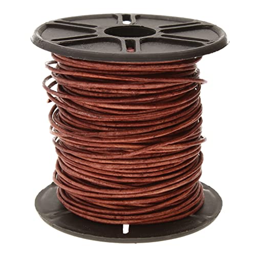 【中古】【未使用・未開封品】1ミリ インドレザー 丸型 ビーズ ジュエリー アンド クラフト コード 22..