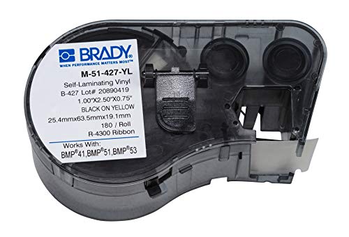 Brady M-51-427 Labels for BMP53/BMP51 Printers by Brady