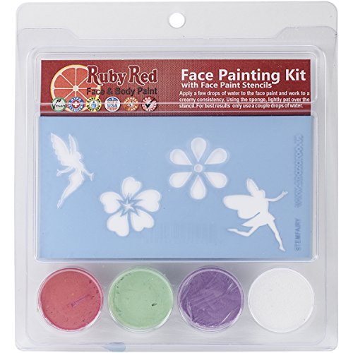 Ruby Red Face Painting Stencil Kit-Fairy (並行輸入品)