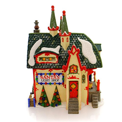 【中古】【未使用・未開封品】Dept 56 Buildings SANTA'S LIGHT SHOP 56397 ノースポールシリーズ