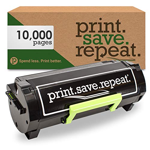 LEXMARK - 【中古】【未使用・未開封品】印刷。保存。繰り返します。Lexmark 501?x E Extra高イールドリサイクルトナーカートリッジms410、ms415、ms510、ms610?[ 10?, 000ページ]