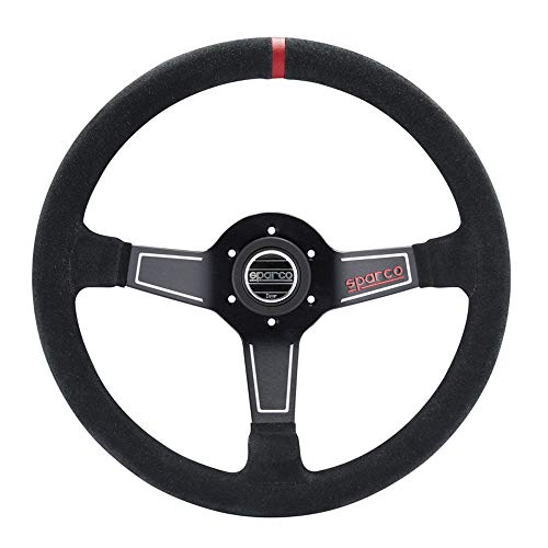 【中古】【未使用・未開封品】sparco/スパルコ L575 ブラックスエード/ブラックスポーク 【中古】【未使用・未開封品】sparco/スパルコ L575 ブラックスエード/ブラックスポーク