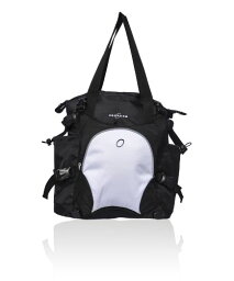 【中古】【未使用・未開封品】Obersee Innsbruck Diaper Bag Tote with Cooler, Black/White by Obersee