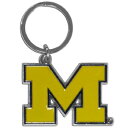 【中古】【未使用 未開封品】Siskiyou Sports SCCK36 Michigan Wolverines Chrome Key Chain