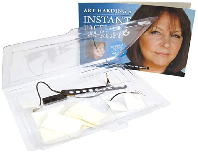 NEW INSTANT FACELIFT AND NECKLIFT FACE NECK LIFT KIT TAPES ANTI AGEING STRIPS By Emmy Award winning makeup artist Art Harding (