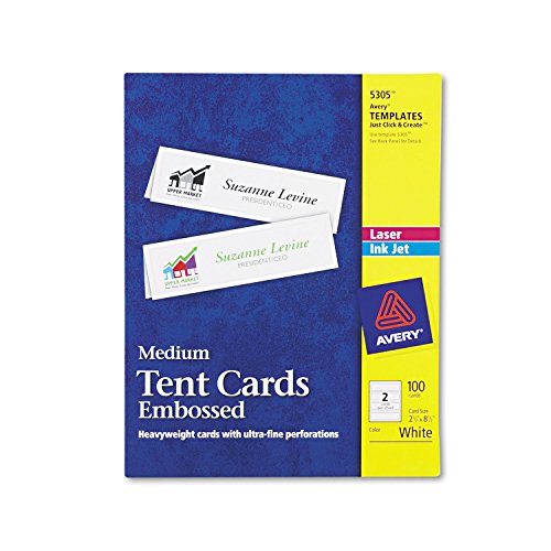 【中古】【未使用・未開封品】Tent Cards White 2 1/2 x 8 1/2 2 Cards/Sheet 100 Cards/Box 並行輸入品 