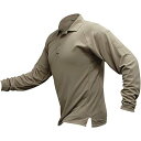 【中古】【未使用・未開封品】VertX Men 's Cold長袖ポロシャツ L ベージュ
