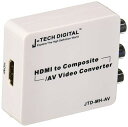 【中古】【未使用・未開封品】J-Tech Digital JTD-MH-AV Mini HDMI - コンポジット AV CVBS R/L HD ビデオコンバーター【メーカー名】【メーカー型番】【ブランド名】J-Tech Digital 映...