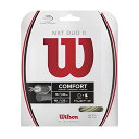 【中古】【未使用 未開封品】Wilson NXT Duo II Hybrid Lot de 2 cordes de Tennis