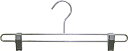 【中古】【未使用・未開封品】The Great American Hanger Company Metal Bottoms Hanger with Clips Polished Chrome, Box of 25 by The Great American Hanger Company