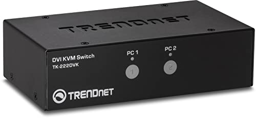 TrendNET 2-port DVI KVM Switch Kit