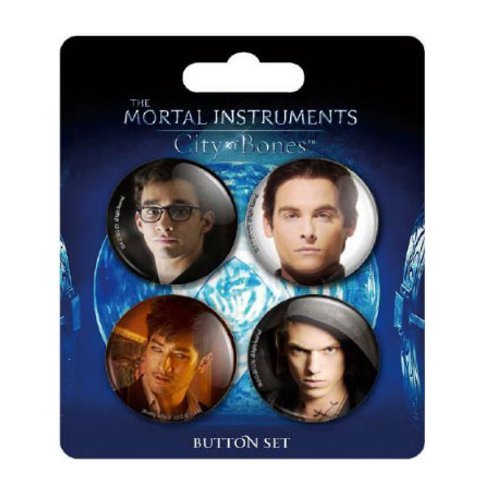 【中古】【未使用・未開封品】The Mortal Instruments City Of Bones Boys Button Set