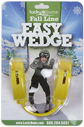 Lucky Bums Easy Wedge Ski Connector, Yellow by Lucky Bums