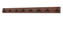 【中古】【未使用・未開封品】ソリッドチェリー壁マウントコートラック???Oil Rubbed Bronzeダブルスタイルコートフック???Made in the...