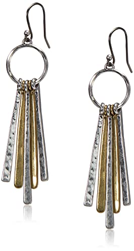 【中古】【未使用・未開封品】[ラッキーブランド]Lucky Brand Metal Paddle Drop Earrings, 2.44