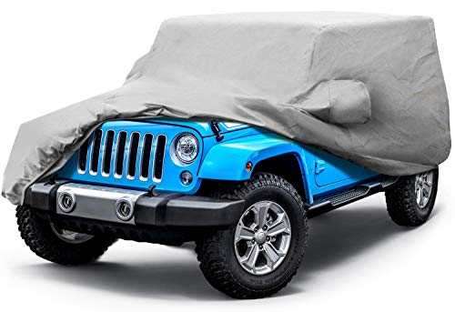 【中古】【未使用・未開封品】Leader Accessories Xtreme Guard カーカバー 防水 全天候型 ジープ・ラングラー 2ドア CJ YJ TJ JKに対応
