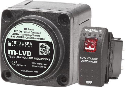 Blue Sea Systems m-LVD Low Voltage Disconnect by Blue Sea Systems