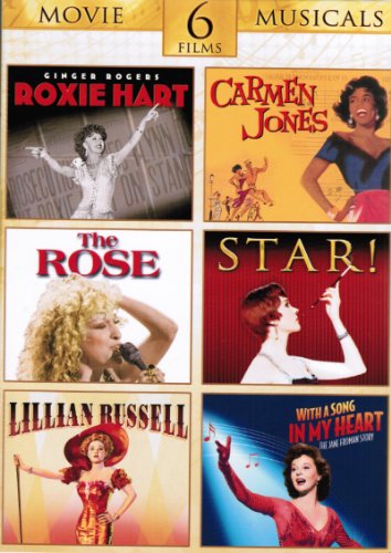 【中古】【未使用 未開封品】Movie Musicals 6 Films DVD (Roxie Hart/The Rose/Carmen Jones/Star /With A Song In My Heart/Lillian Russell)