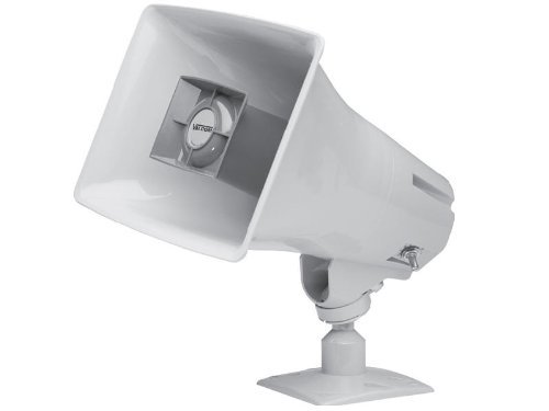 ONE-WAY, 15-WATT AMPLIFIED HORN, GRAY by Valcom