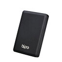 BIPRA S3 2.5インチ USB 3.0 NTFS ポータブル外付けハードドライブ - ブラック (500GB)