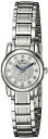 楽天AJIMURA-SHOP【中古】【未使用・未開封品】Bulova 96P143 Women's Highbridge Quartz Diamond Engraved Silver Dial Steel Bracelet Watch