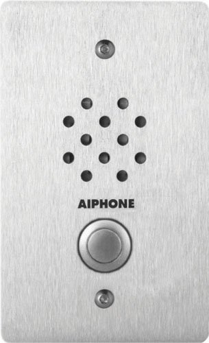 Aiphone LE-SS-1G Vandal-and Weather-Resistant Single-Gang Door Station for Use with AX, LAF/LDF-C, LEM, LEF, MP-S Series Intercom Syste