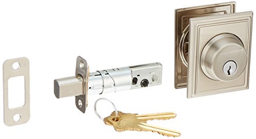 【中古】【未使用・未開封品】Schlage Lock Company B60ADD619 Series Deadbolt Addison Rose Single Cylinder Deadbolt by Schlage Lock Company