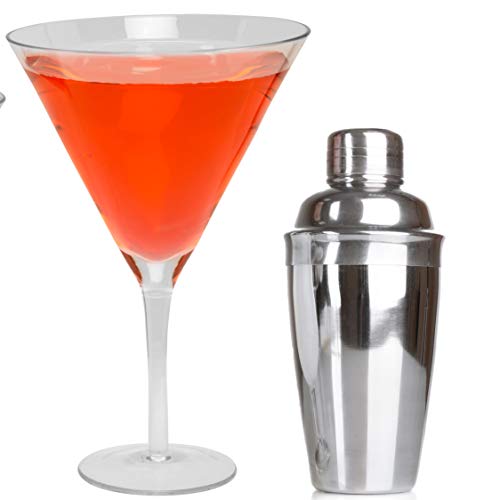 【中古】【未使用・未開封品】Extra Large Giant Martini Cocktail Glass -25oz (760ml) by Royal Lush