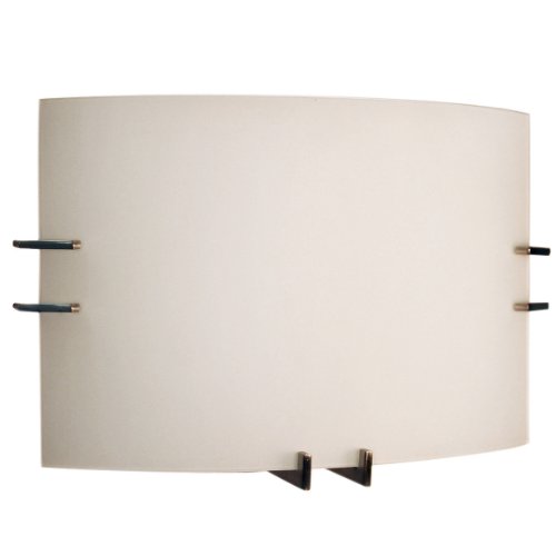 Sunlite 49016-SU LFX/DOD/AS/BN/WH/30K Decorative Outdoor LED Arch Series Polycarbonate Fixture, Brush Nickel Finish, White Lens by Sunl