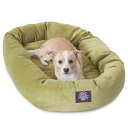 【中古】【未使用・未開封品】32 inch Apple Villa Collection Micro Velvet Bagel Dog Bed By Majestic Pet Products by Majestic Pet